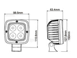 Faro trabajo LED 4000 Lumens 10-30V